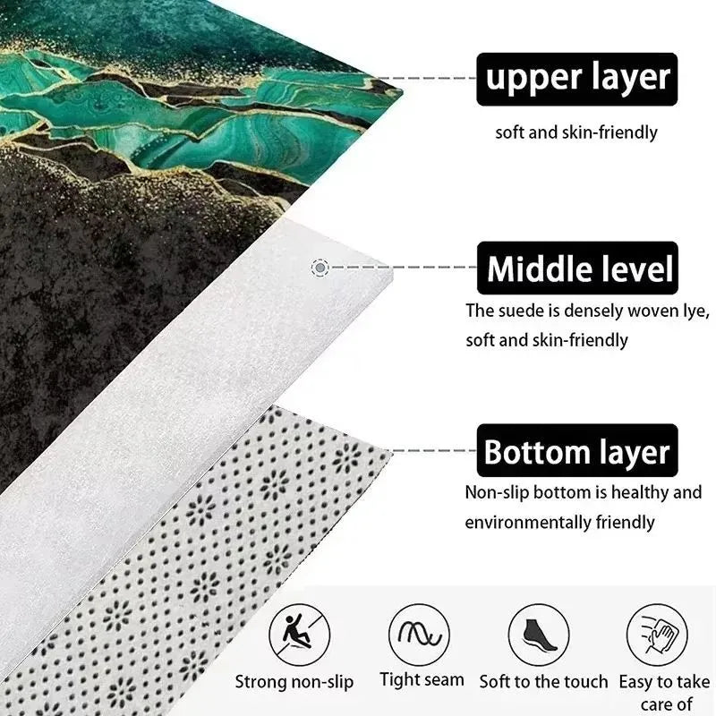 VIKAMA Modern Curve Rug