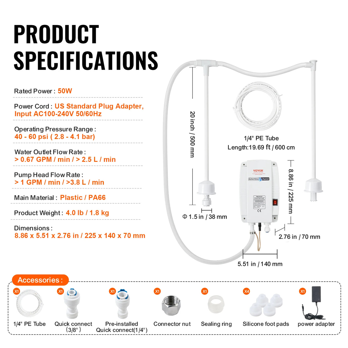SucceBuy Double Water Dispenser