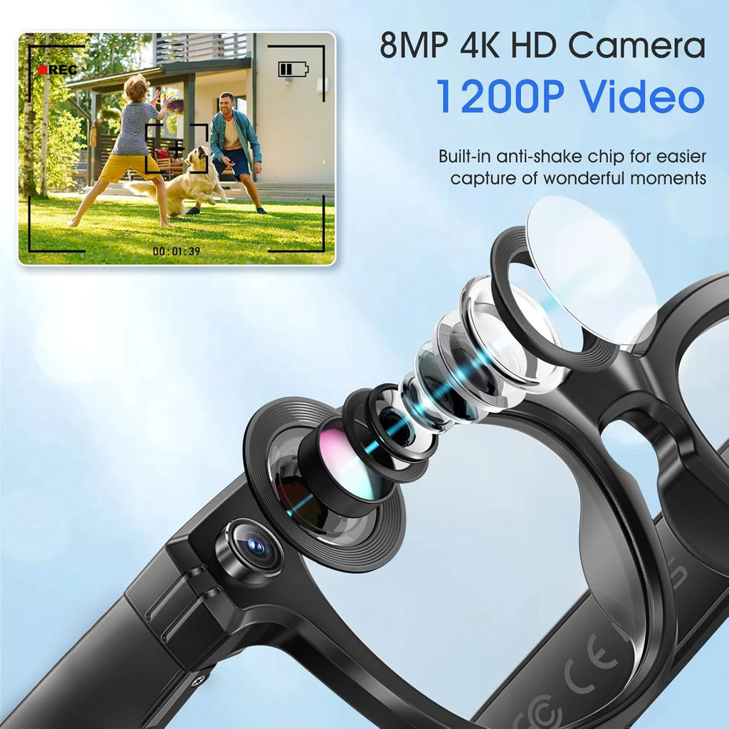 AI Camera Smart Glasses