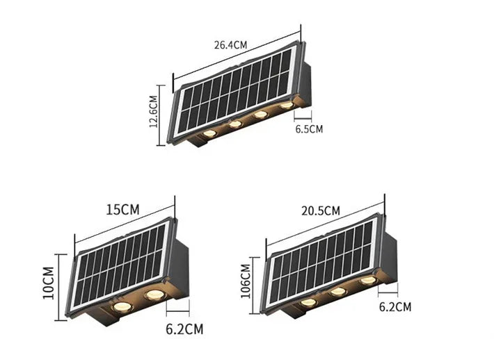 Solar LED Wall Light