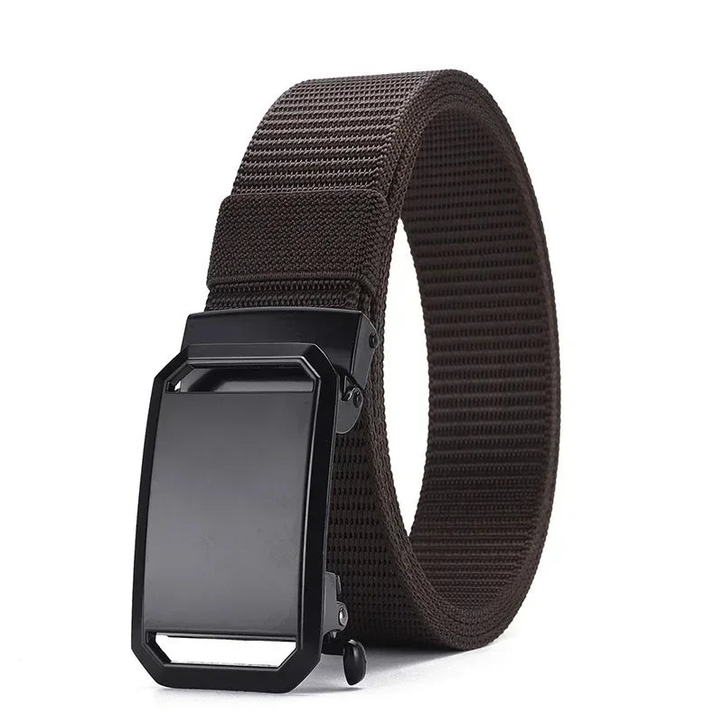 Men’s Automatic Canvas Tactical Belt