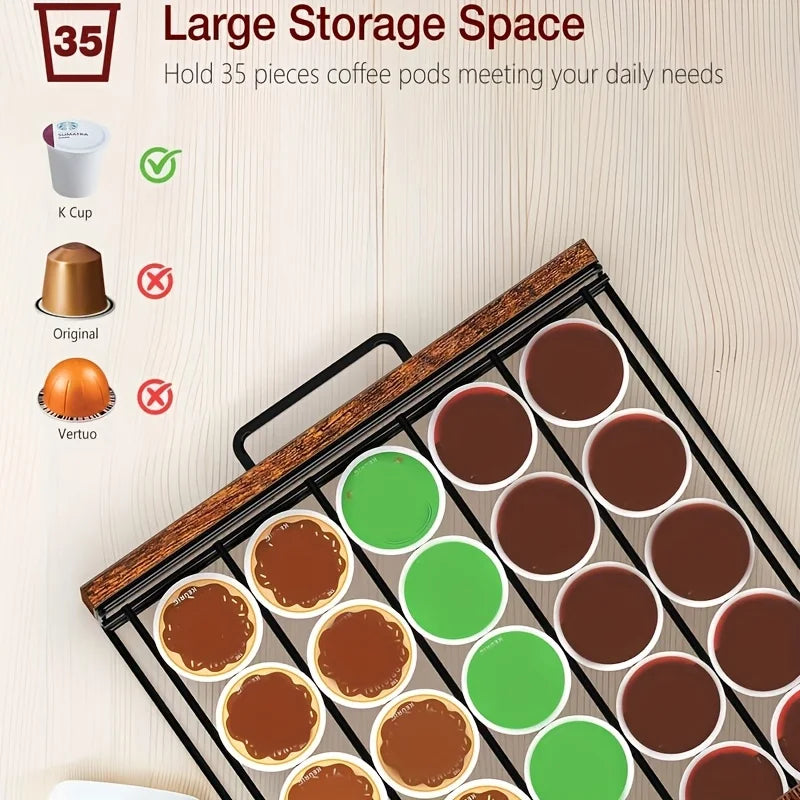 2-Tier Coffee Station Organizer
