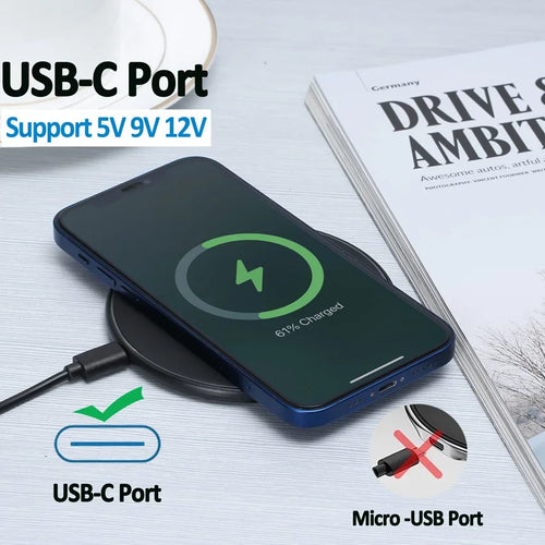 100W Fast Wireless Charging Pad