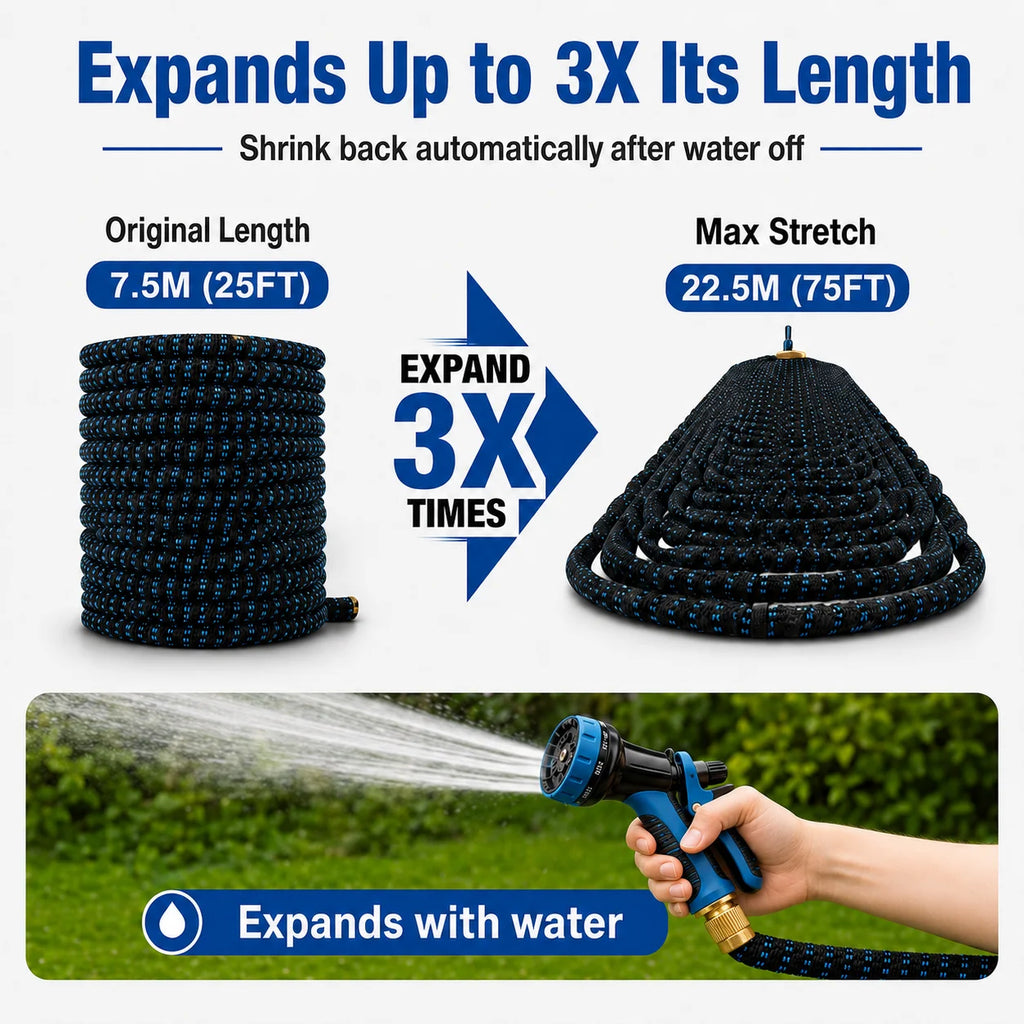 Expandable Garden Water Hose