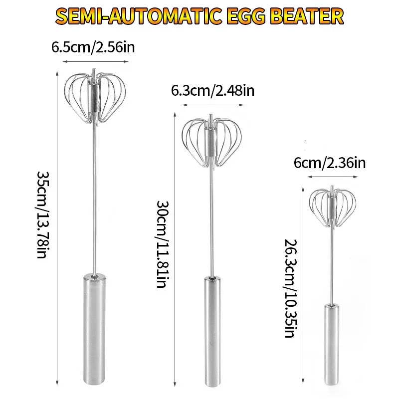 Semi-Automatic Egg Beater & Cream Mixer