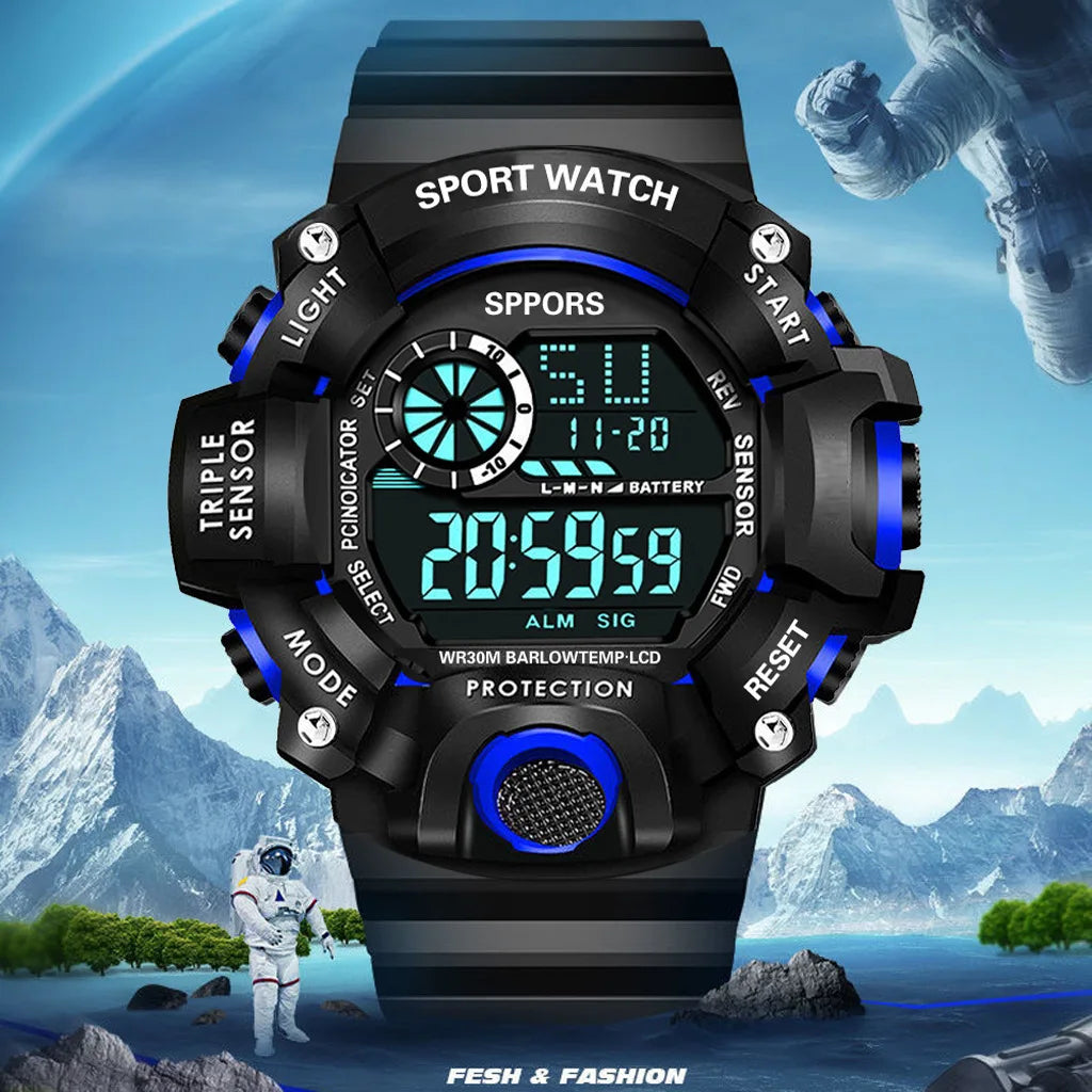 Men's Sports Digital Watch