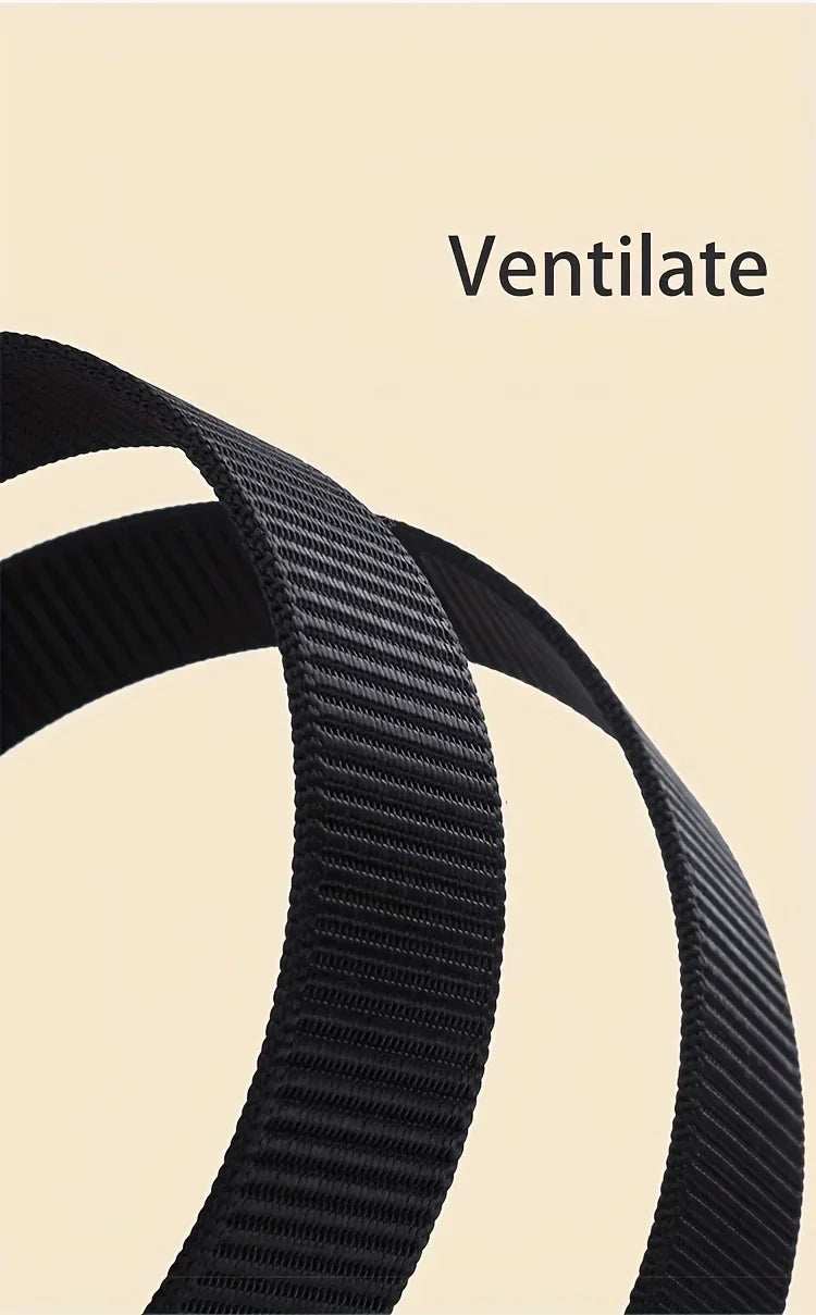 Men’s Automatic Canvas Tactical Belt