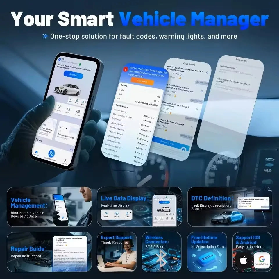 XTOOL AD20 Pro Car Diagnostic Scanner
