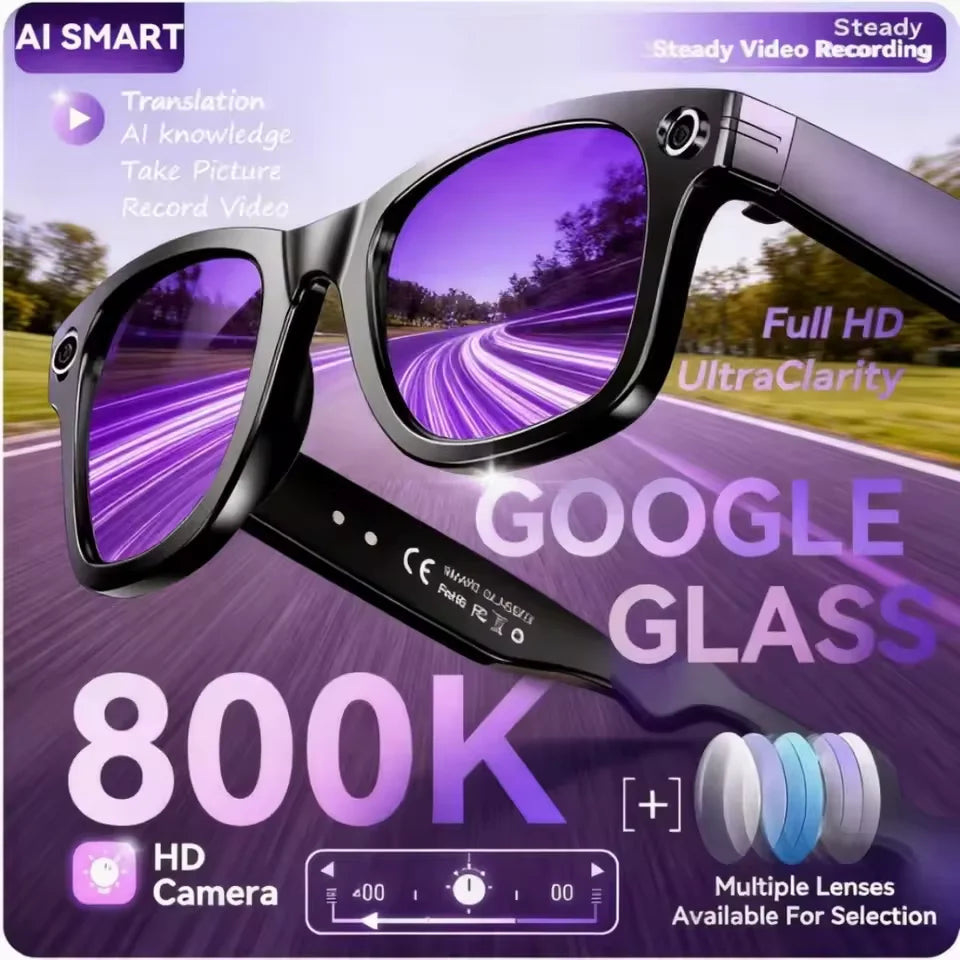 AI Camera Smart Glasses