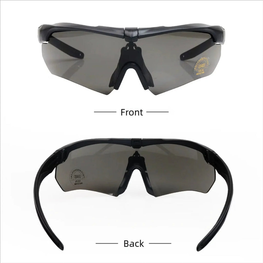 Tactical 3-Lens Goggles