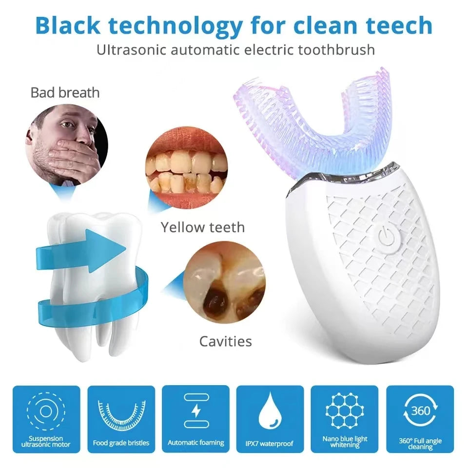 U-Shaped Sonic Electric Toothbrush