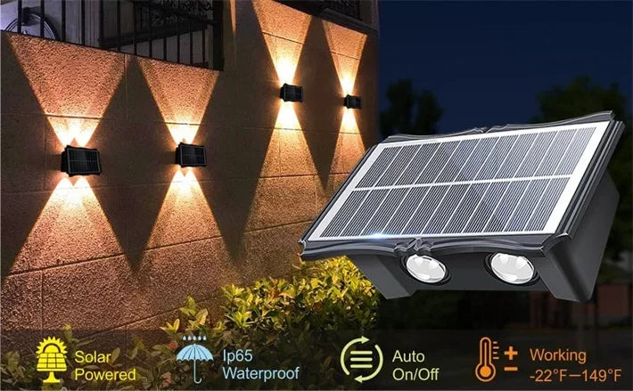 Solar LED Wall Light