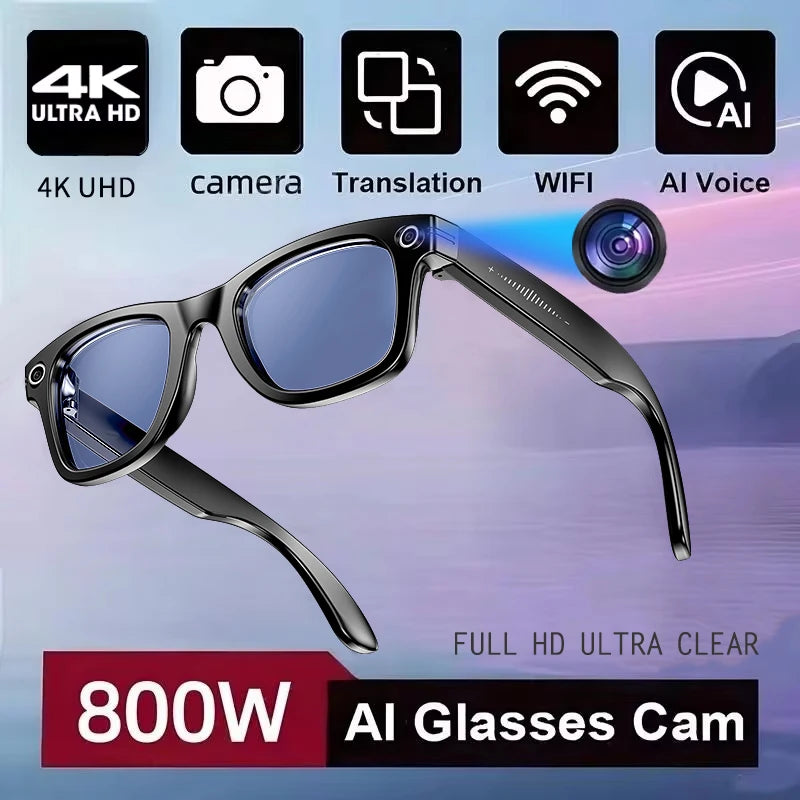 AI Camera Smart Glasses