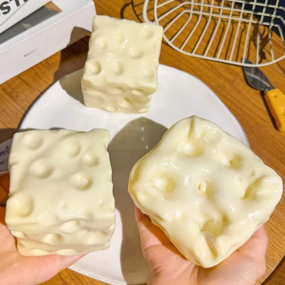 Taba Squishy Cheese Cube