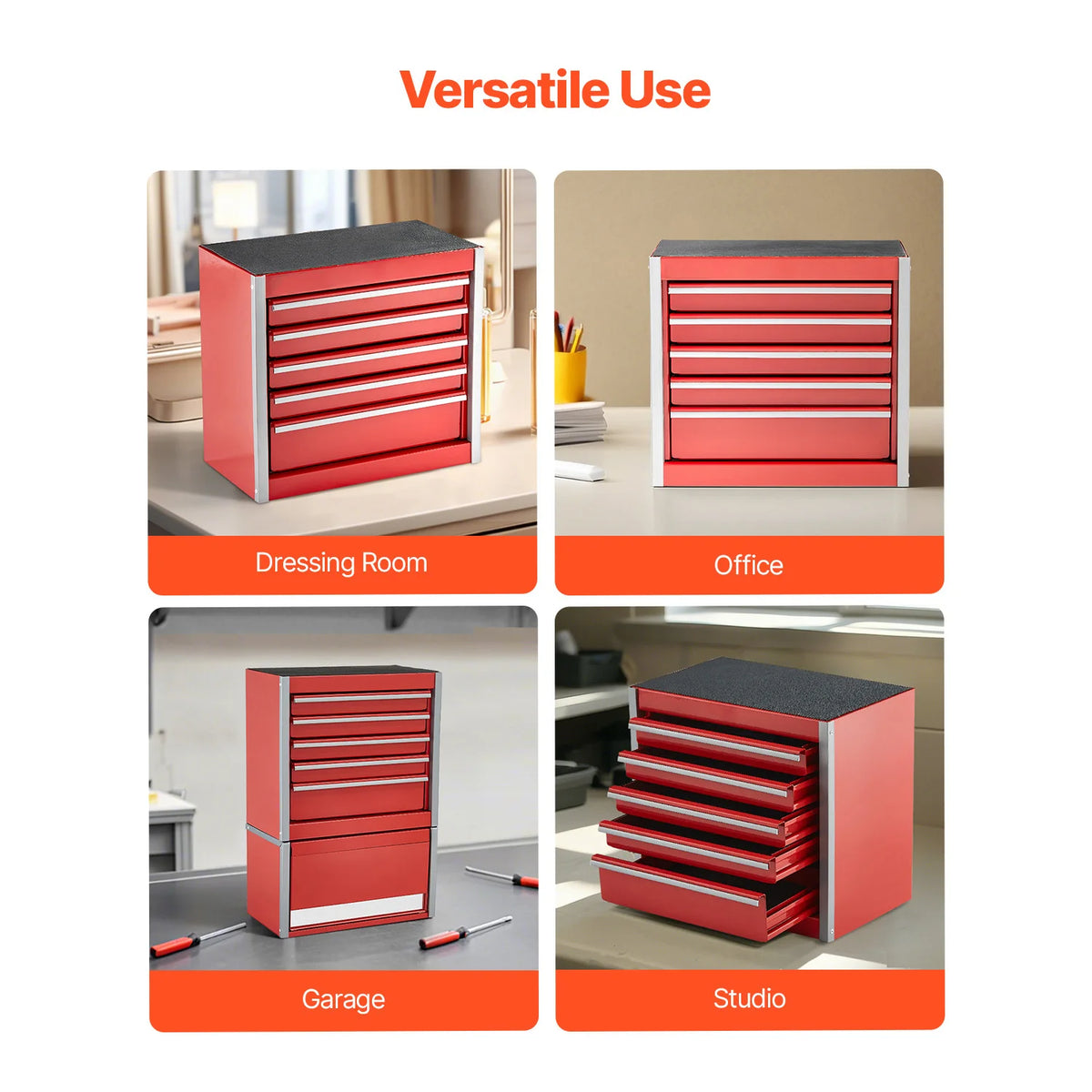 SucceBuy 5-Drawer Tool Box