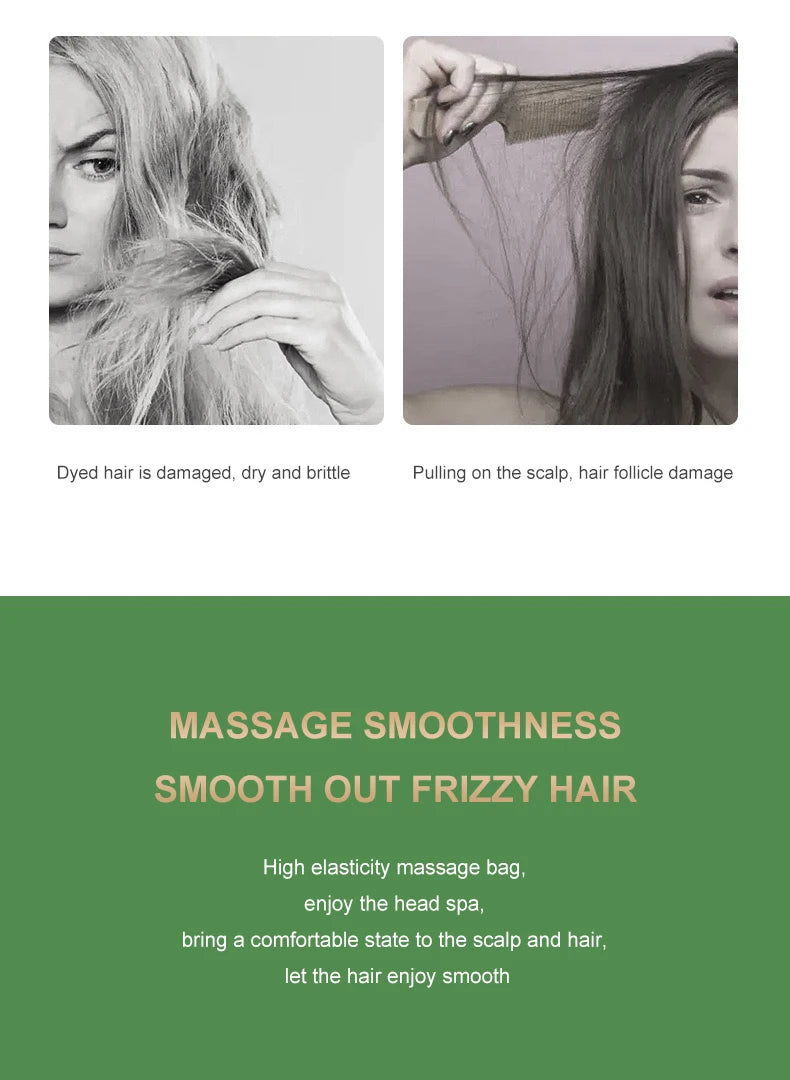 CALIYI Scalp Massage Hair Brush