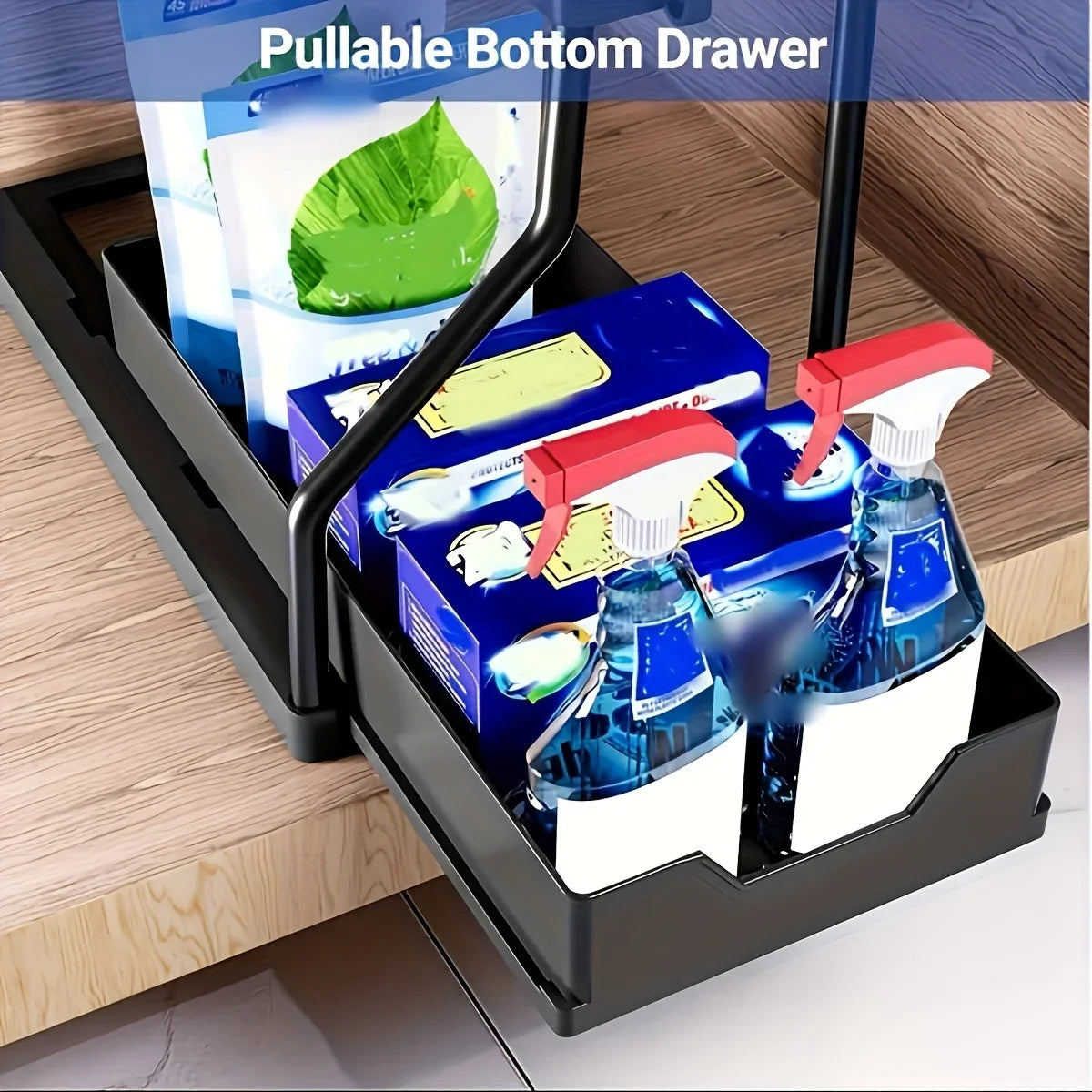2-Tier Under Sink Pull-Out Organizer