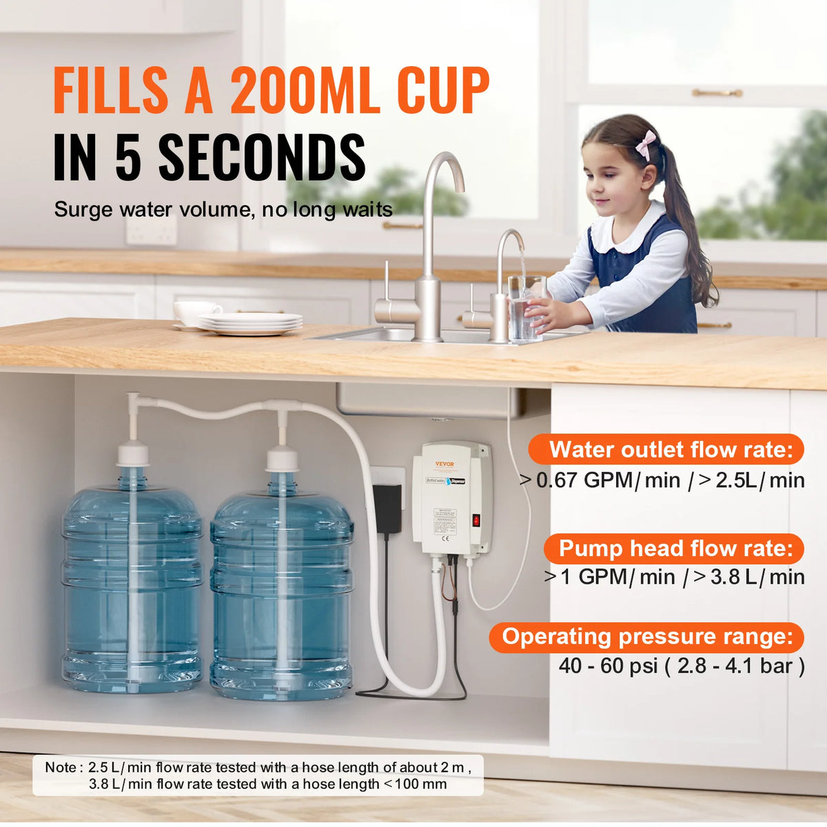 SucceBuy Double Water Dispenser