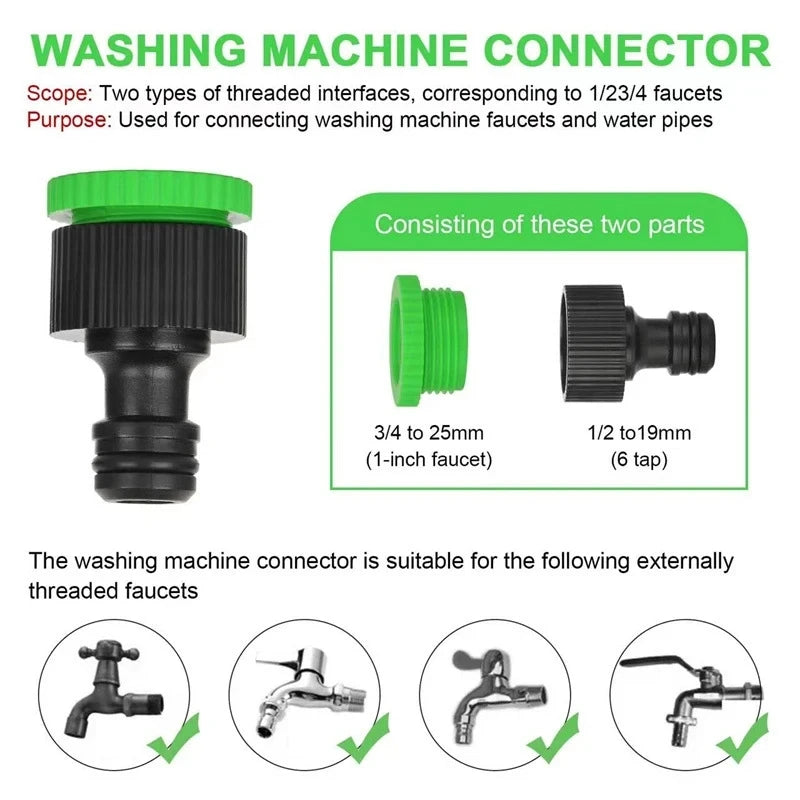 Expandable Magic Garden Hose – High-Pressure Water Spray Gun