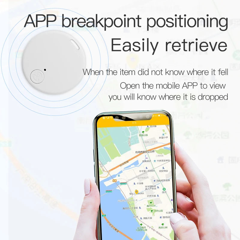 Mini Bluetooth Smart Tracker – GPS Locator & Key Finder
