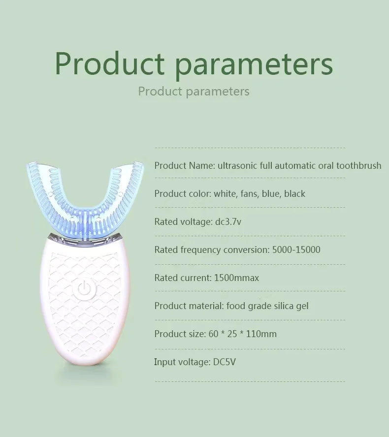 U-Shaped Sonic Electric Toothbrush