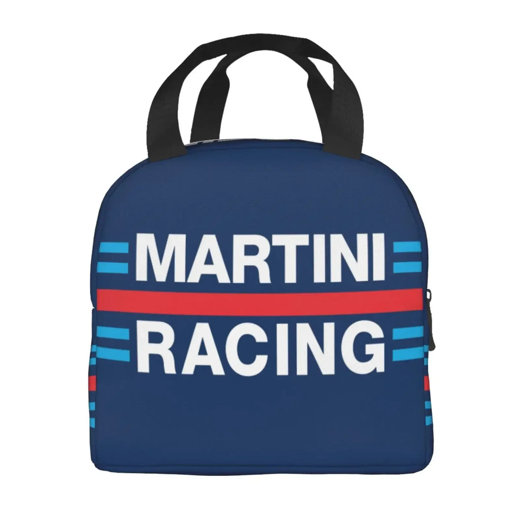 Racing Stripe Insulated Lunch Bag