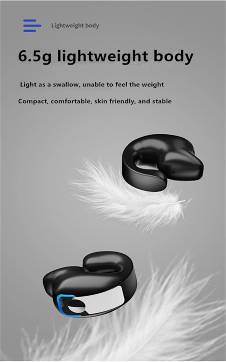 Wireless Bluetooth Bone Conduction Earphones with Mic