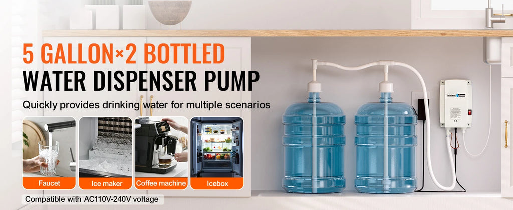 SucceBuy Double Water Dispenser