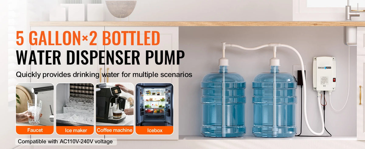 SucceBuy Double Water Dispenser