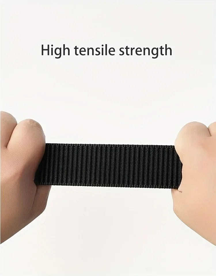 Men’s Automatic Canvas Tactical Belt