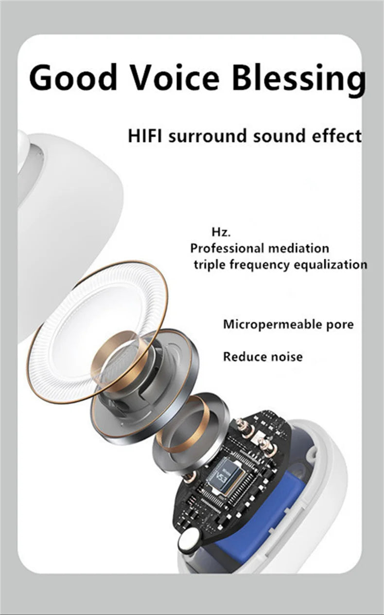 Wireless Bluetooth Bone Conduction Earphones with Mic