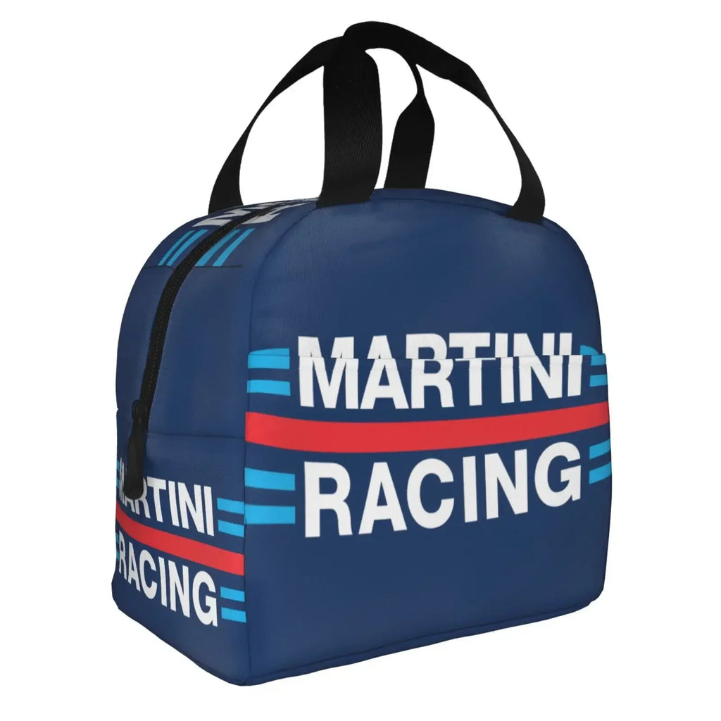 Racing Stripe Insulated Lunch Bag