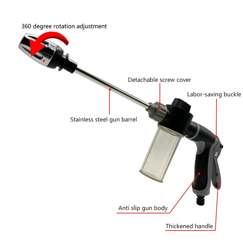High-Pressure Car Wash Foam Gun