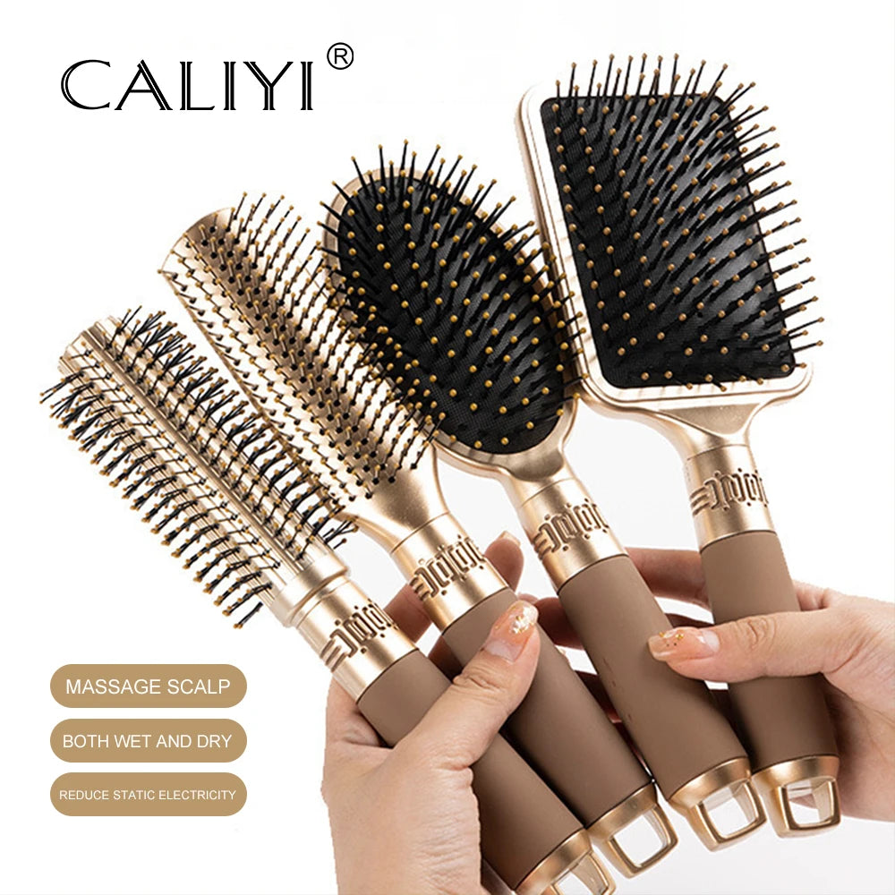 CALIYI Scalp Massage Hair Brush