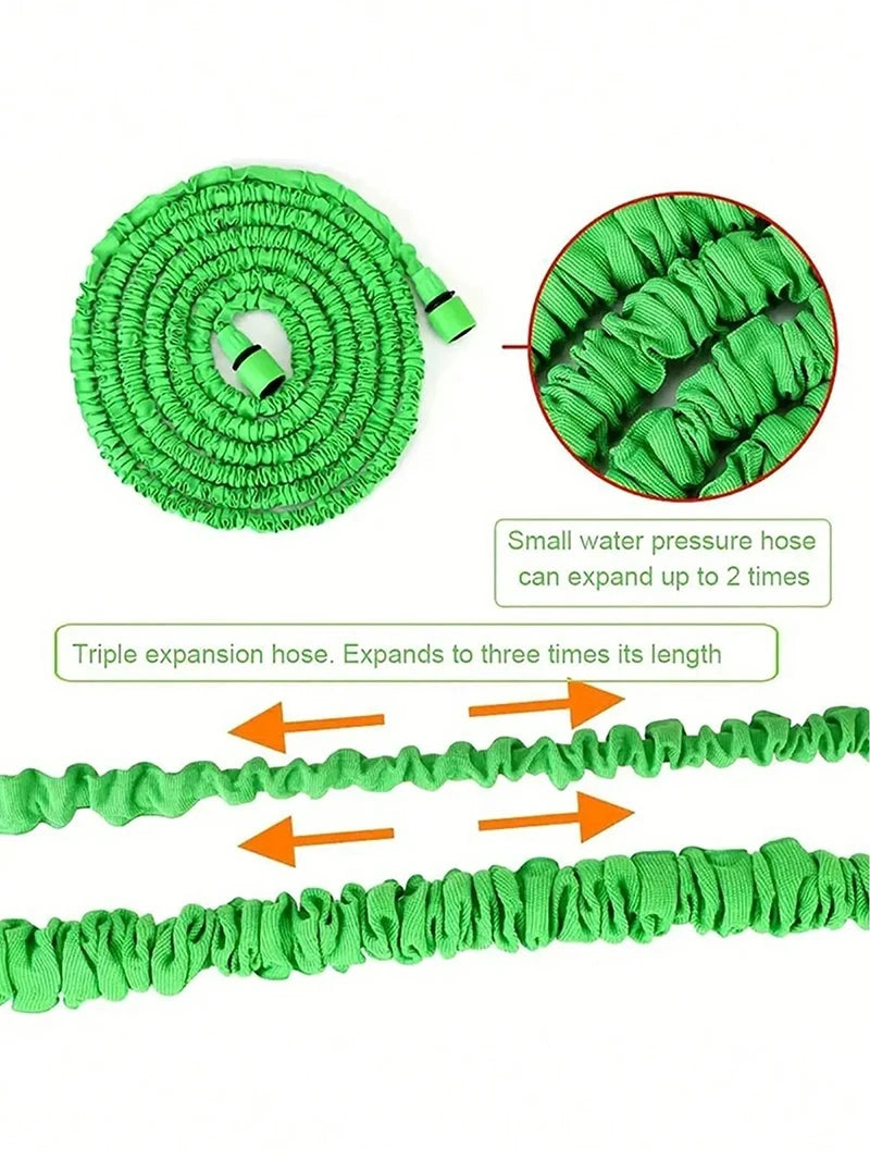 Expandable Magic Garden Hose – High-Pressure Water Spray Gun