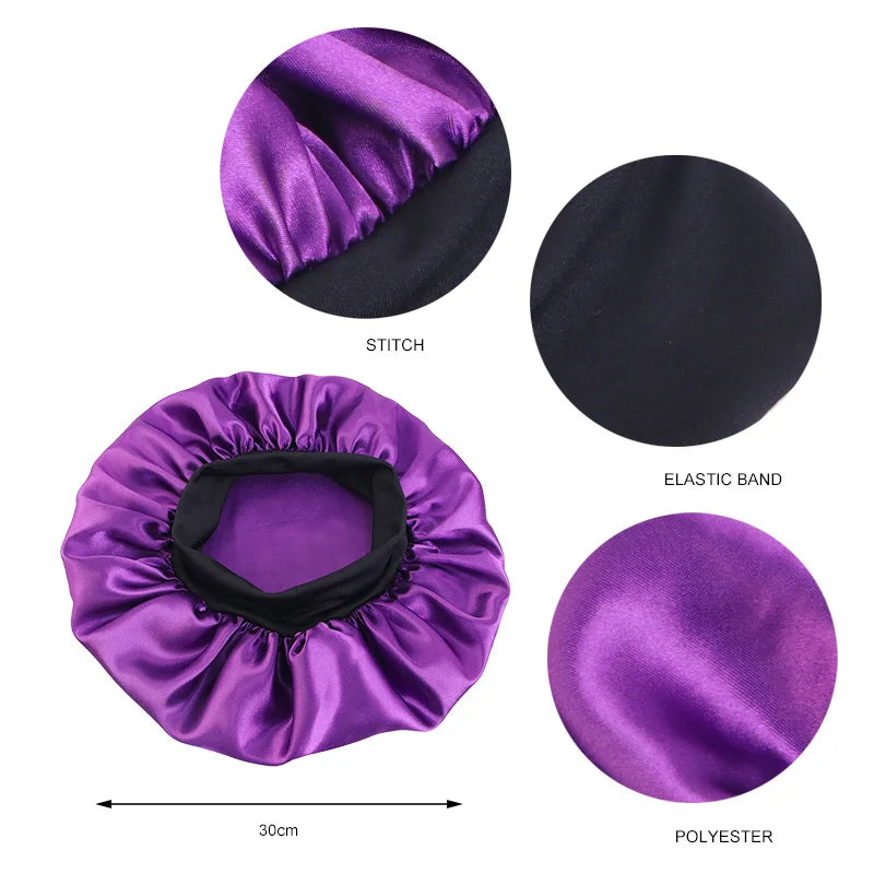 Satin Bonnet – Hair Care Sleep Cap