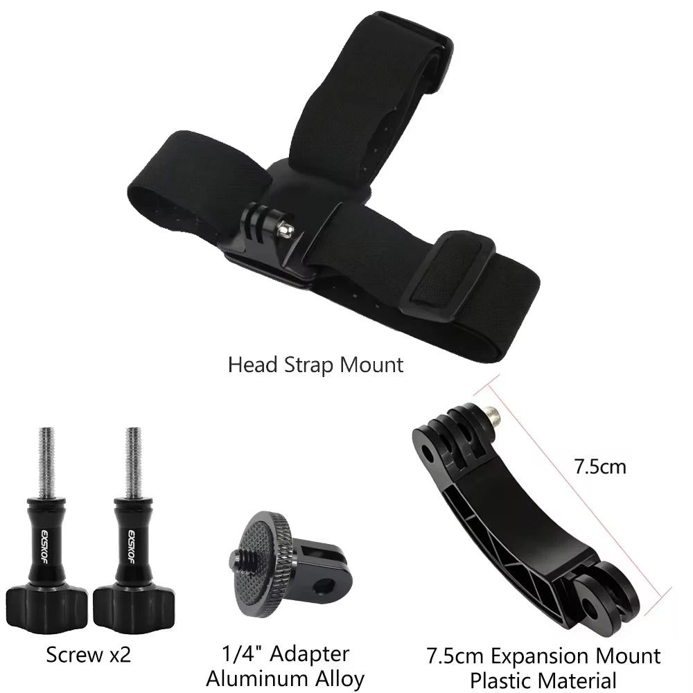Action Camera Mount Kit