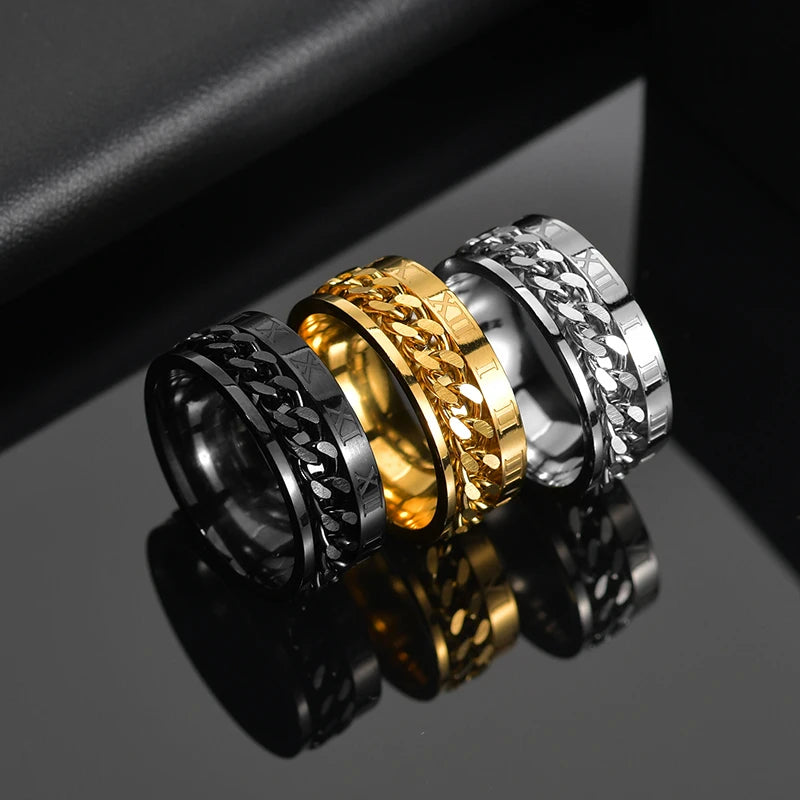 Stainless Steel Spinner Ring