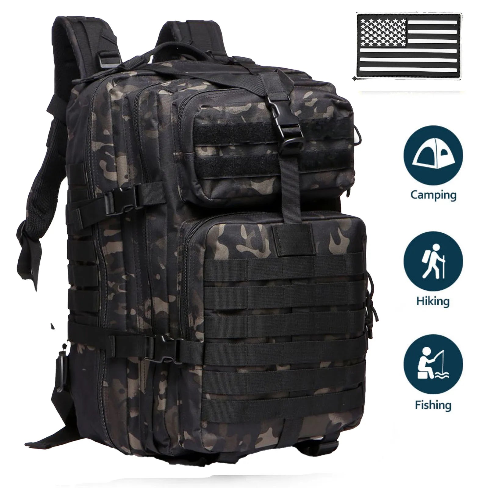 25L/50L Waterproof Outdoor Backpack