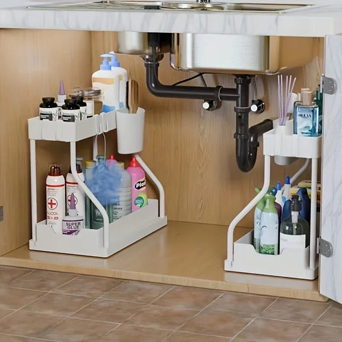 2-Tier Under Sink Pull-Out Organizer