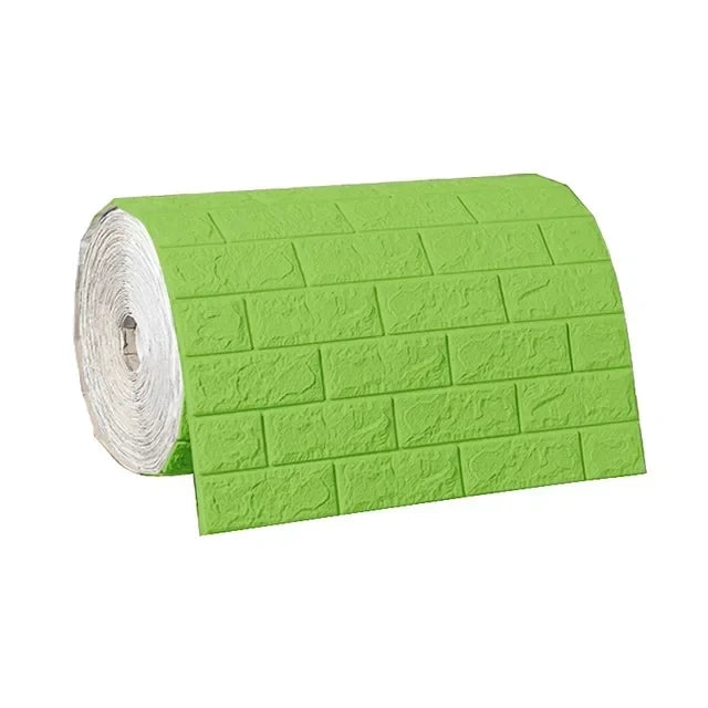 3D Self-Adhesive Brick Wallpaper