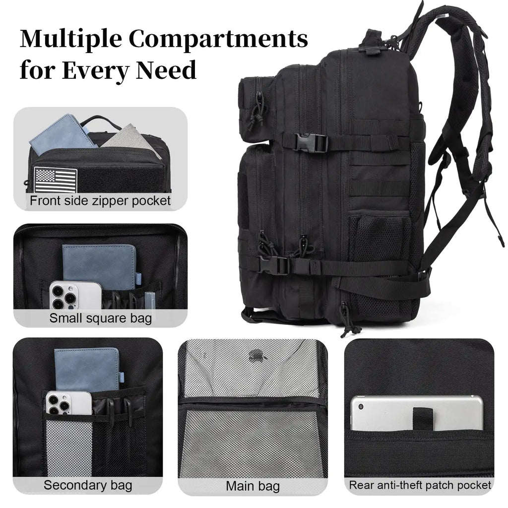 45L Tactical Outdoor Backpack