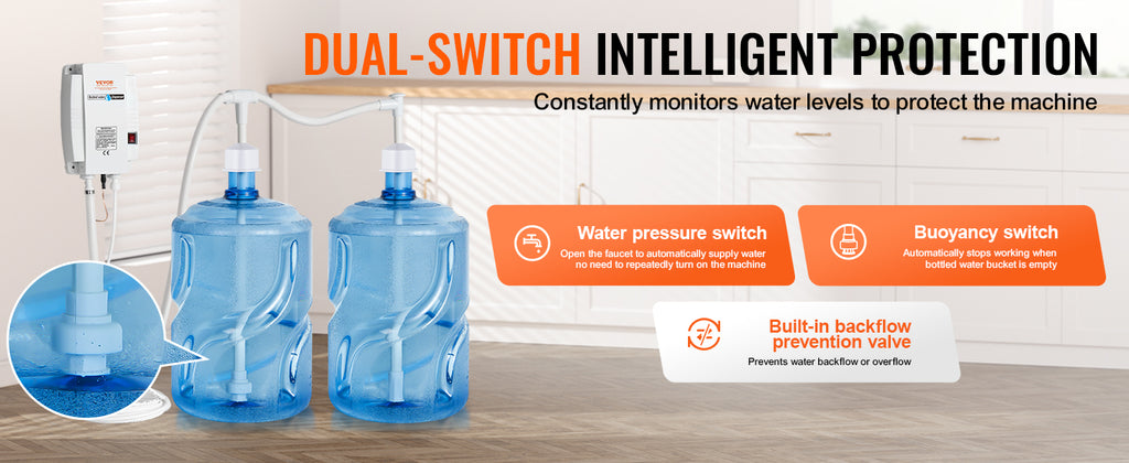 SucceBuy Double Water Dispenser