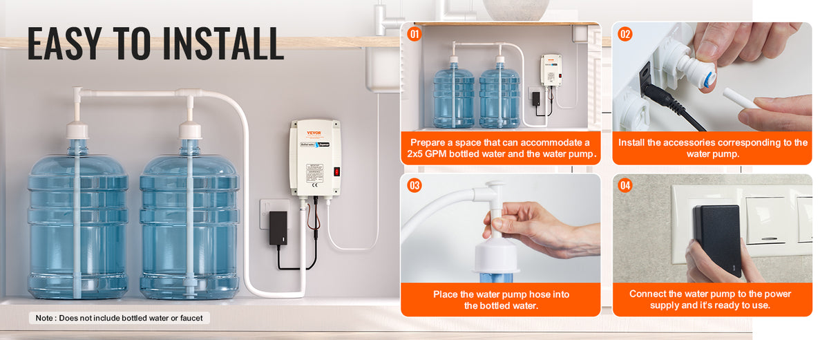 SucceBuy Double Water Dispenser
